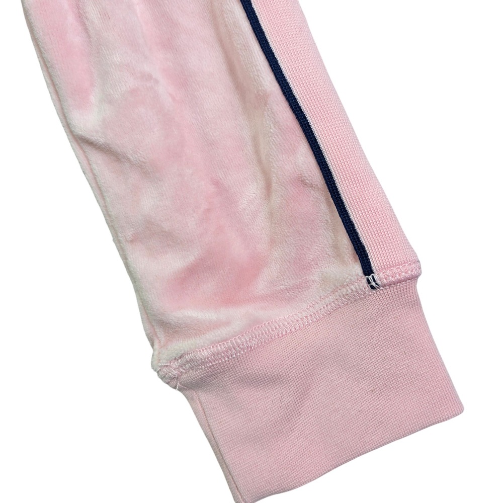Juicy Couture Velour Track Jacket Womens Large Pink Pickleball Juicy Anyone New - Picture 2 of 9
